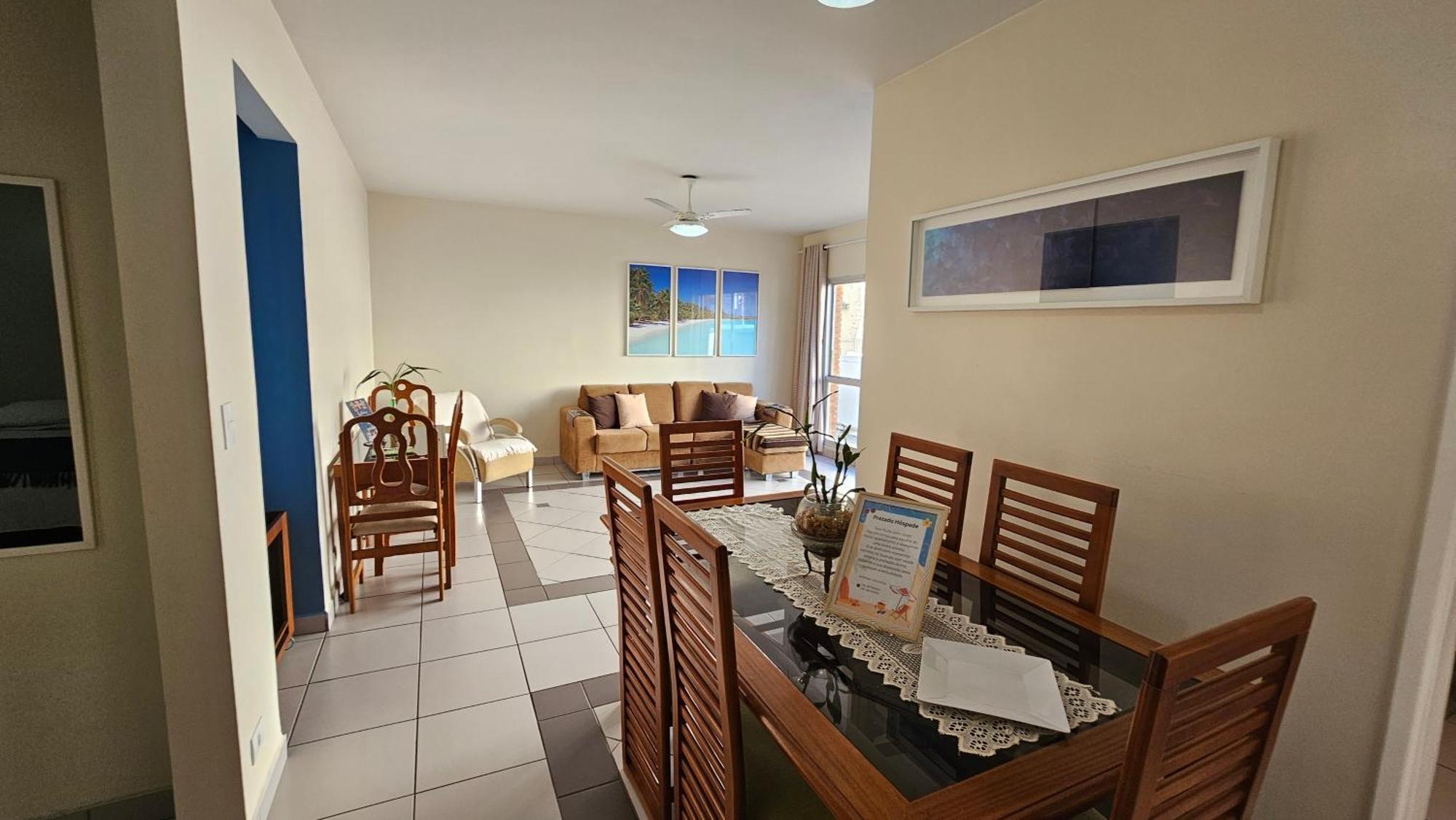 Apartamento Enseada Guarujá - 350m do Mar! Esterno foto